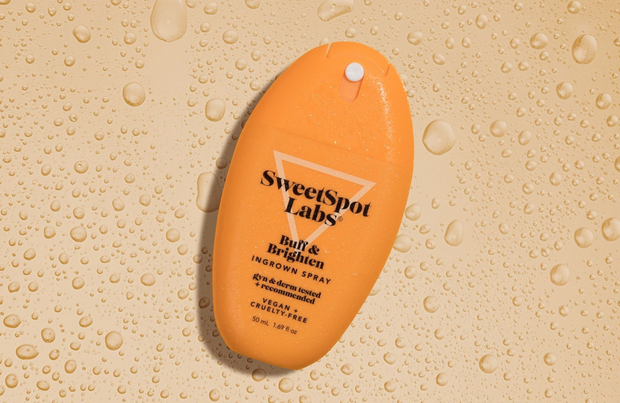 Introducing Buff & Brighten Ingrown Hair Treatment Spray